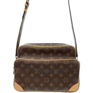 Louis Vuitton Monogram Leather Brown Nile Shoulder Bag